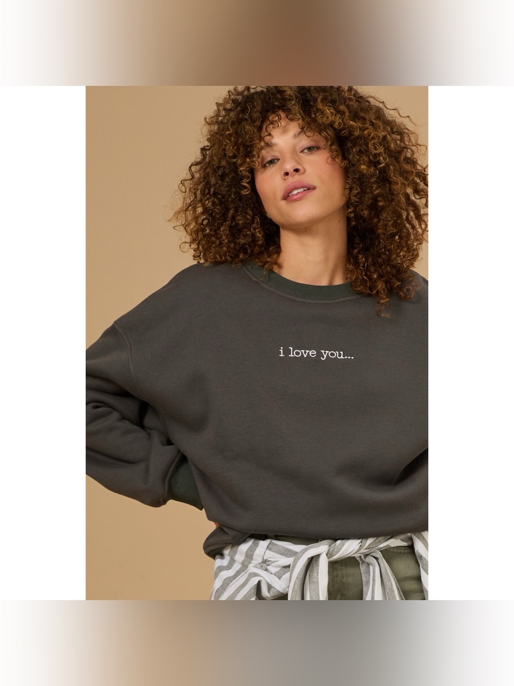 Altar'd State Taylor Swift I Love You Its Ruining My Life Sweatshirt Medium